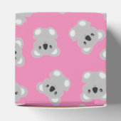 Koala Beer Baby shower Girl Bedankdoosjes (Bovenkant)