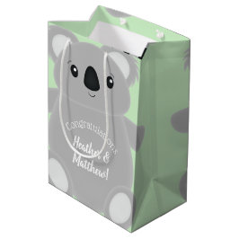 Koala Beer Baby shower Medium Cadeauzakje