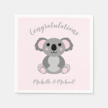 Koala Beer Baby shower Roze meisje