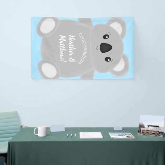 Koala Beer Baby shower Spandoek (Beurs)