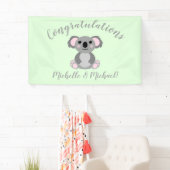 Koala Beer Baby shower Spandoek (Insitu)