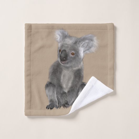Koala Beer Bad Handdoek (Wasdoekje)