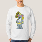 Koala-beer bij Muziek met Saxophone.PNG T-shirt (Voorkant)