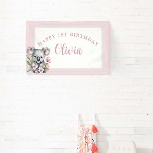 Koala Beer Birthday Spandoek (Insitu)