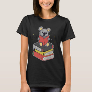 Koala Beer Boeken lezen Australië Koala 1 T-shirt
