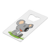 Koala Beer Bottle Open Creditkaart Flessenopener (Achterkant Gekanteld)