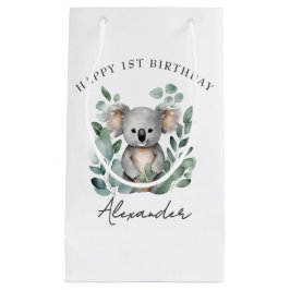 Koala Beer Boys 1st Birthday Party Klein Cadeauzakje