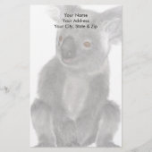 Koala Beer Briefpapier (Voorkant)