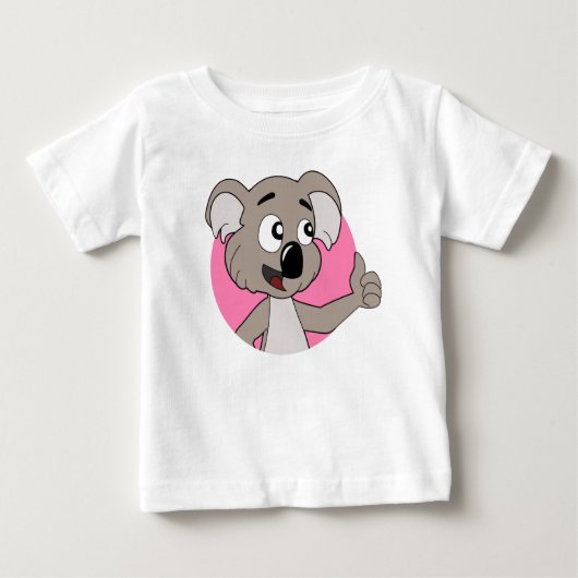 Koala beer cartoon baby T-Shirt (Voorkant)