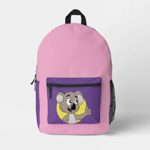 Koala beer cartoon  bedrukte rugzak