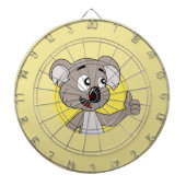 Koala beer cartoon dartbord (Voorkant)
