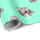 Koala beer cartoon inpakpapier (Rol Hoek)