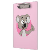 Koala beer cartoon klembord (Links)