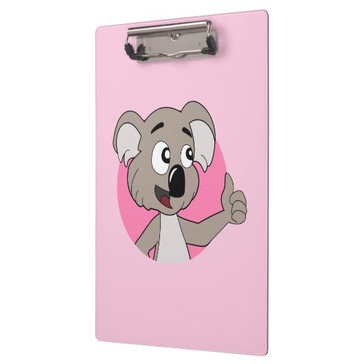 Koala beer cartoon klembord (Links)