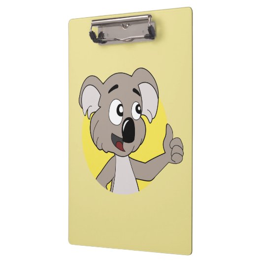 Koala beer cartoon klembord (Links)