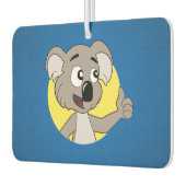 Koala beer cartoon luchtverfrisser (Links)