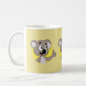 Koala beer cartoon mok koffie (Links)