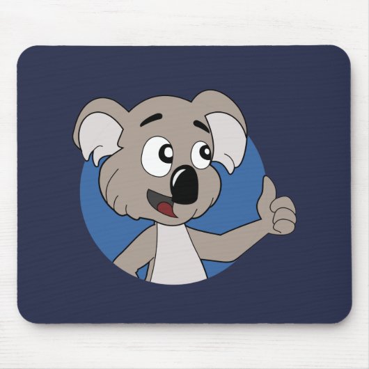 Koala beer cartoon muismat (Voorkant)