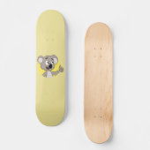 Koala beer cartoon persoonlijk skateboard (Voorkant)