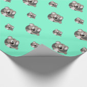Koala beer cartoon — Verpakkingspapier Cadeaupapier (Hoek)