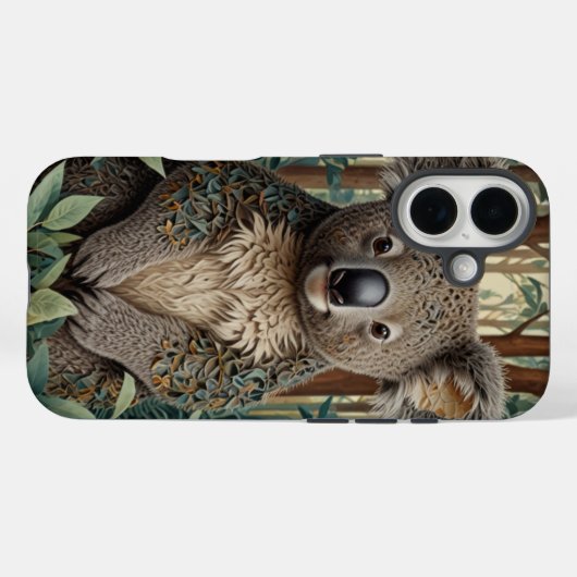 Koala Beer Case-Mate iPhone Case (Achterkant (horizontaal))