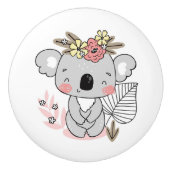 Koala Beer Ceramic Knob Keramische Knop (Voorkant)