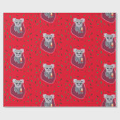 Koala Beer Chill Time Cadeaupapier (Vlak)