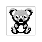 Koala Beer Crafting Rubberstempel (Afrduk)