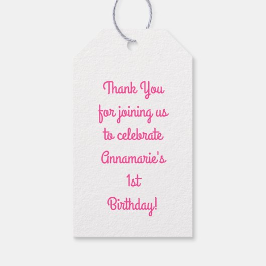 Koala Beer Cute Kind Birthday Party Cadeaulabel (Achterkant)