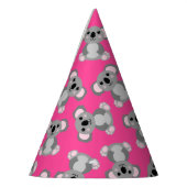 Koala Beer Cute Kind Birthday Party Feesthoedjes (Links)