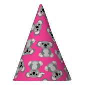 Koala Beer Cute Kind Birthday Party Feesthoedjes (Rechts)