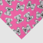 Koala Beer Cute Kind Birthday Party Tissuepapier (Detail)