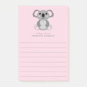 Koala Beer Cute Kind Post-it® Notes (Voorkant)