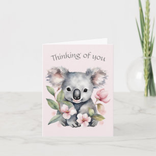 Koala Beer Denkt Aan Jou Kaart