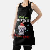 Koala Beer Dit is mijn kerstpajama Shirt Schort (Insitu)