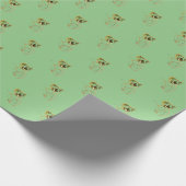 Koala Beer Drawing Cadeaupapier (Hoek)