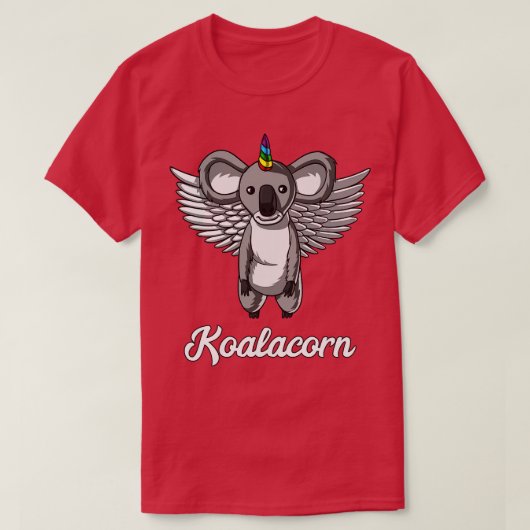 Koala Beer Eenhoorn Koalacorn T-shirt (Design voorkant)