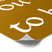 Koala-Beer en -bericht_ Poster (Hoek)