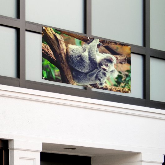 KOALA BEER EN CUB BANNER MET GROMMETS (Buitenkant Gebouw)