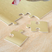 Koala Beer en Joey Cub Candy Cane Legpuzzel (Zijkant)