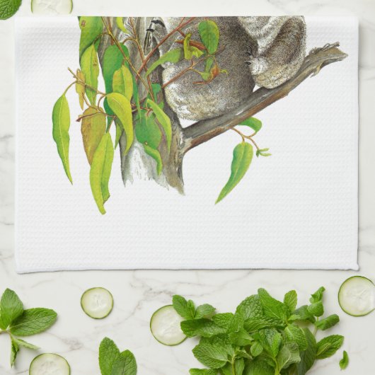 Koala Beer en Joey Theedoek (Gevouwen)