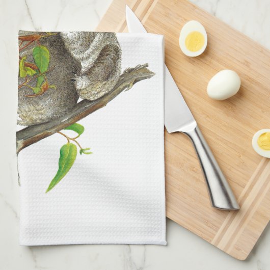 Koala Beer en Joey Theedoek (Quarter Fold)