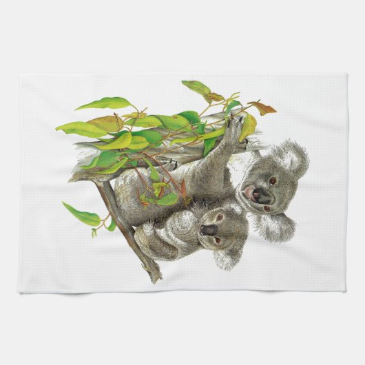 Koala Beer en Joey Theedoek (Horizontaal)