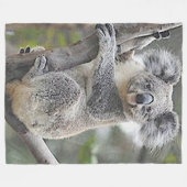 KOALA BEER FLEECE DEKEN (Voorkant (Horizontaal))