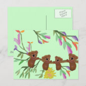Koala Beer Fun Briefkaarten (Voorkant / Achterkant)