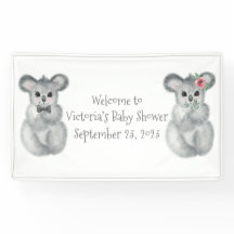 Koala Beer Gepersonaliseerd Baby shower