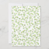 Koala Beer Geslacht Onthullen Party Uitnodiging (Achterkant)