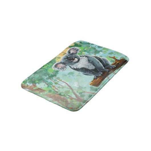 Koala Beer Gifts & Accessoires Badmat (Gekanteld)