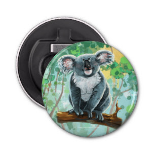 Koala Beer Gifts & Accessoires Button Flesopener