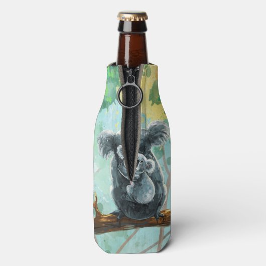 Koala Beer Gifts & Accessoires Flesjeskoeler (Fles Achterkant)